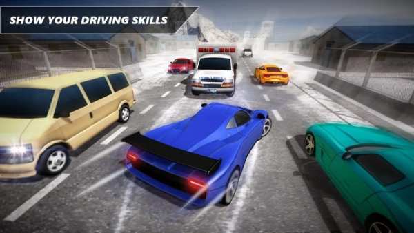 Real Endless City Highway Car Racing screenshot 8