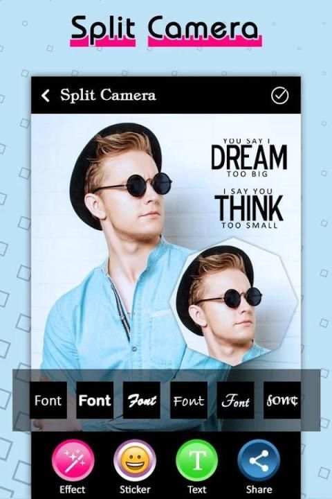 Split Camera / Clone Camera Effect скриншот 2