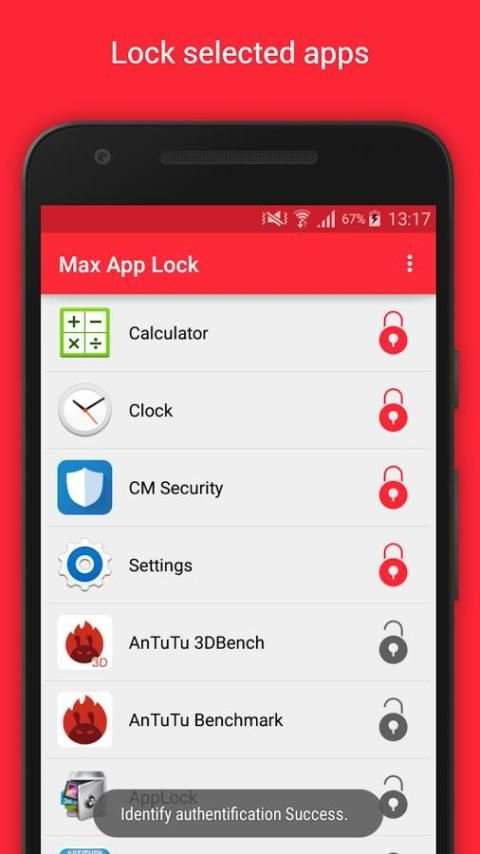 Max App Lock with Fingerprint скриншот 2