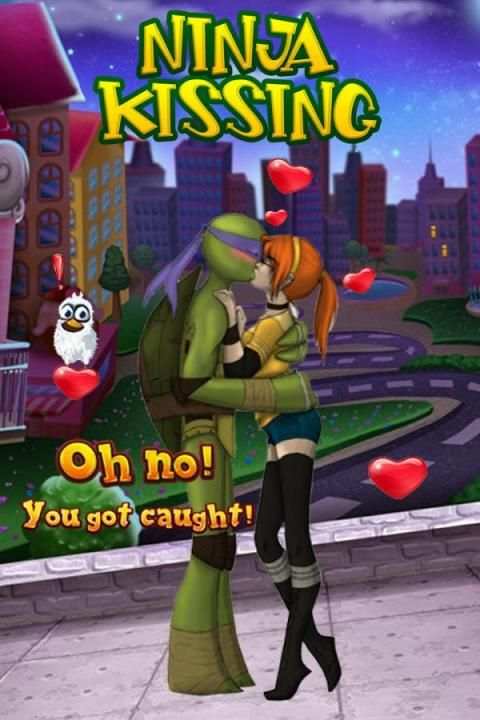 Ninja Kissing Game screenshot 1
