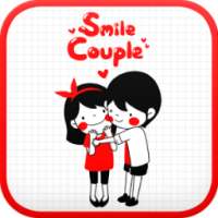 Smile Couple go launcher