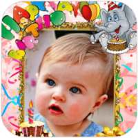 Happy Birthday Photo Frame