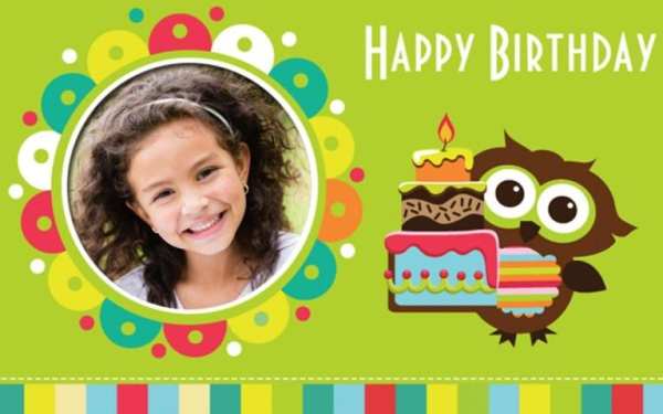 Happy Birthday Photo Frame screenshot 1