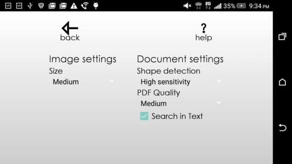 Scanner PDF screenshot 2