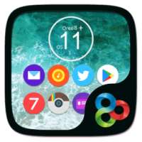 Oreo8 & Ios11 Go Launcher Theme