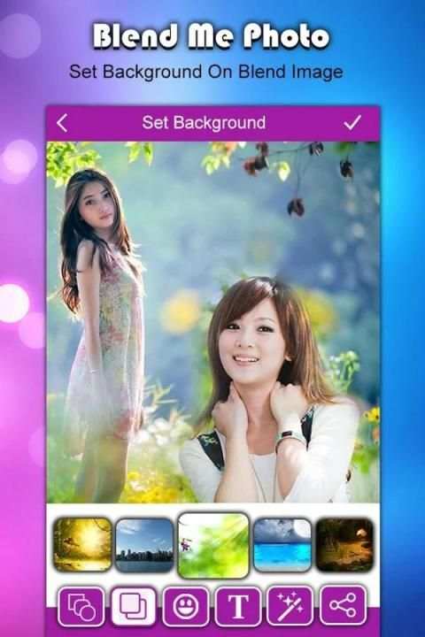 Blend Me Photo Collage Editor screenshot 5