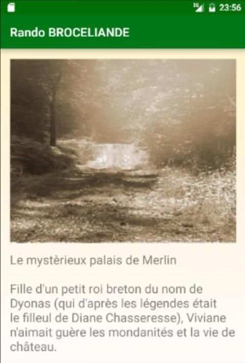 Rando BROCELIANDE screenshot 2
