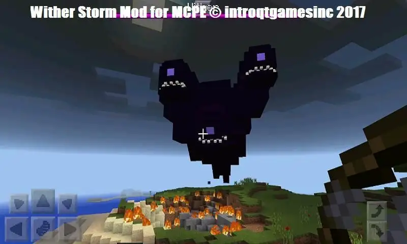 Download Cracker's Wither Storm Mod for Minecraft PE on Android