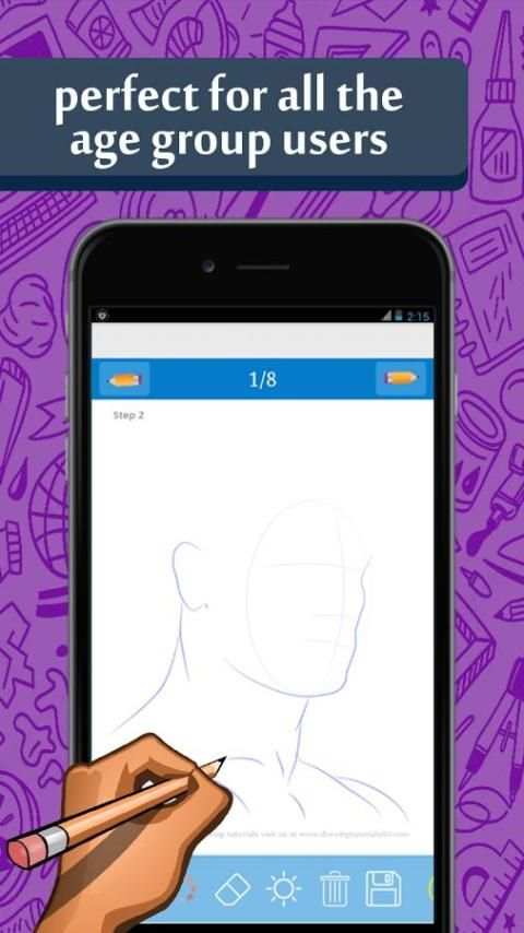 How To Draw WWE Players 1 تصوير الشاشة