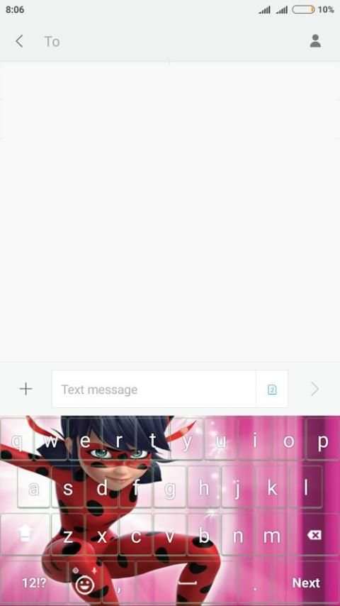 Wallpaper Ladibug Keyboard 1 تصوير الشاشة