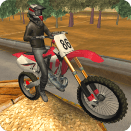 Racing MotoCross HD иконка