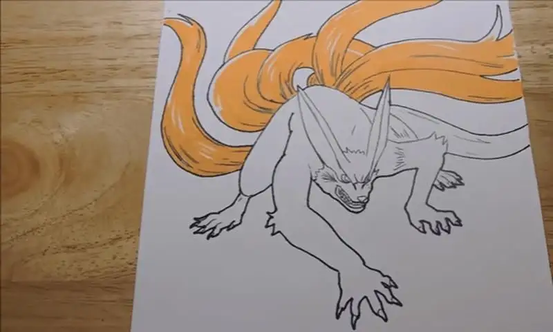 How to Draw Uzumaki Nine Tails para Android - Download