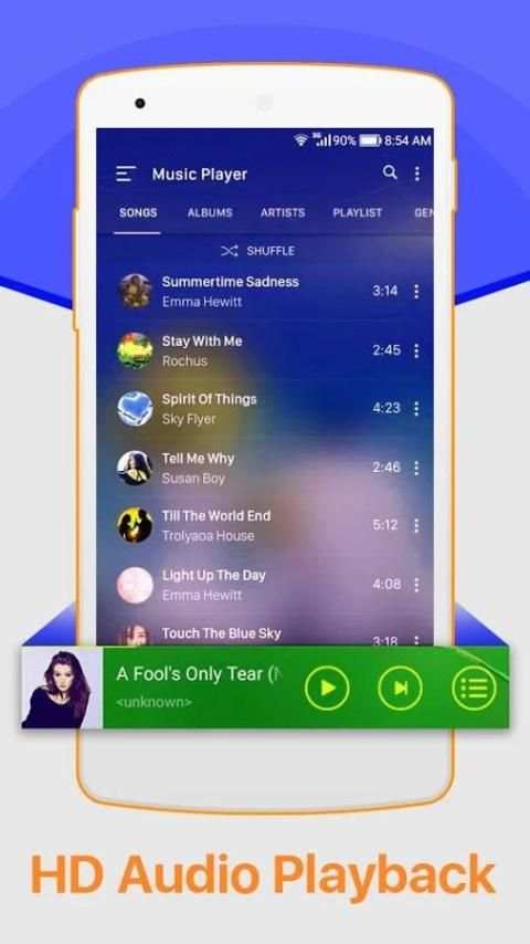 Music Player Style Samsung Galaxy S8 screenshot 6