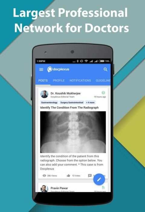 Docplexus- Network for Doctors 1 تصوير الشاشة