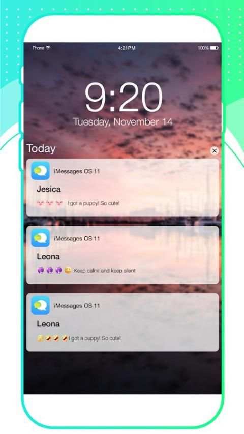 iMessenger: Message OS 11 (Latest) screenshot 7