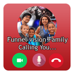 ikon Fake Video Call Funnel Vision Family