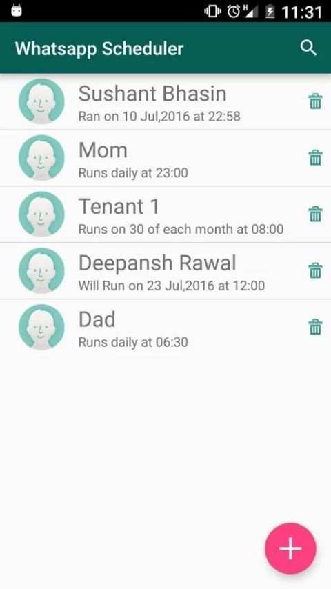 Scheduler for WhatsApp screenshot 8