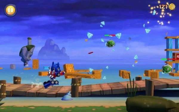 Tips Angry Birds Transformers स्क्रीनशॉट 1