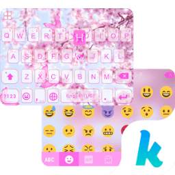 PinkSakura Kika Keyboard Theme