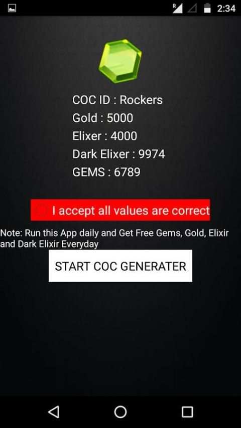 Hack for COC Prank screenshot 2