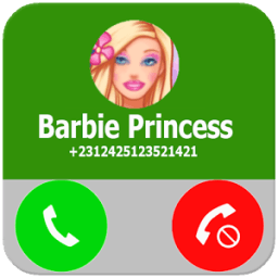 Fake Call Princess Barbie иконка