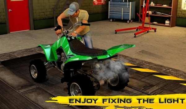 Moto Mechanic Sim: Bike & Quad screenshot 1