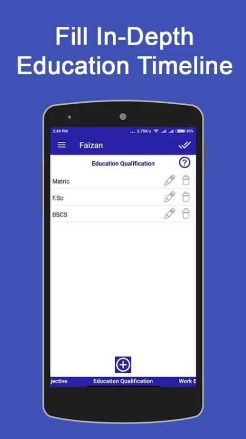 CV Resume Builder - PDF screenshot 5