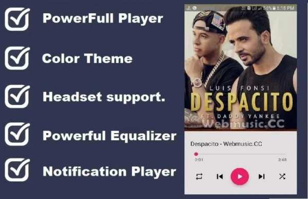 MusicPro Player - 2018 Music Player screenshot 1