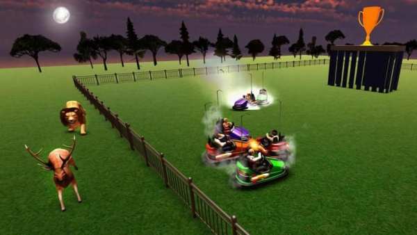 Real Bumper Car Battle 2017 स्क्रीनशॉट 1