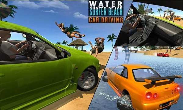 Water Surfer Beach Car Driving screenshot 17