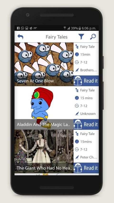 Bedtime Stories For Kids скриншот 3
