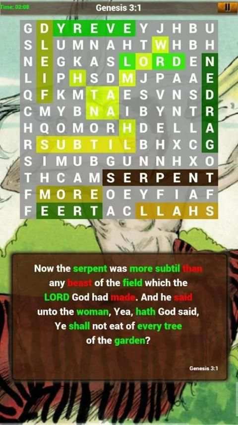 Bible Word Search Puzzle screenshot 3