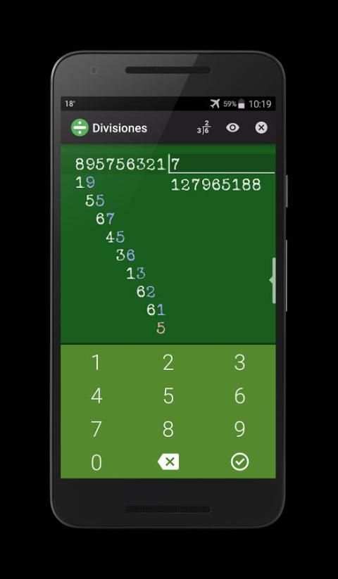 Calculadora Divisiones скриншот 5