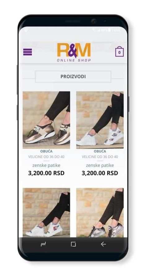 RM Online Shop screenshot 2