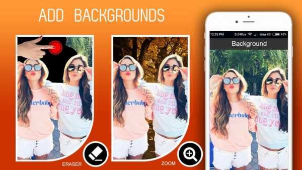 Cut Out Photo Background - Background Eraser 2018 скриншот 1