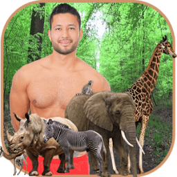 Wild Animals Photo Editor أيقونة