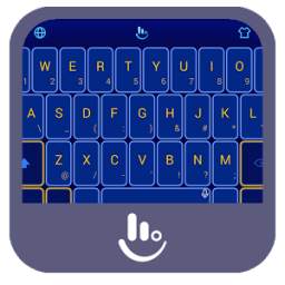 Benzo Blue Keyboard Theme