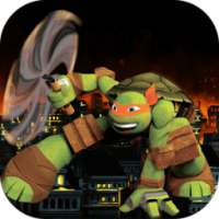 Turtle Adventure ninja logo