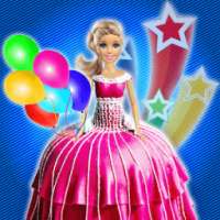 Princess Doll Cake Maker - DIY Cooking Kids