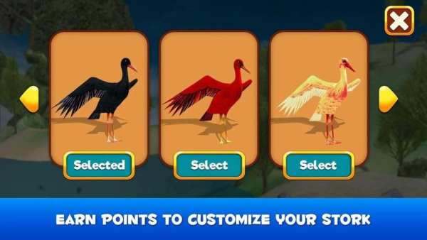 Stork Bird Simulator 3D screenshot 2