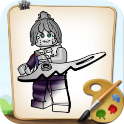 Coloring NinjaGo Battles Lego أيقونة
