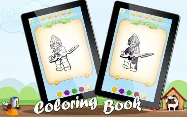 Coloring NinjaGo Battles Lego screenshot 3
