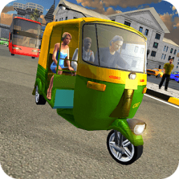 ikon Auto Rickshaw Driving - City passenger transporter