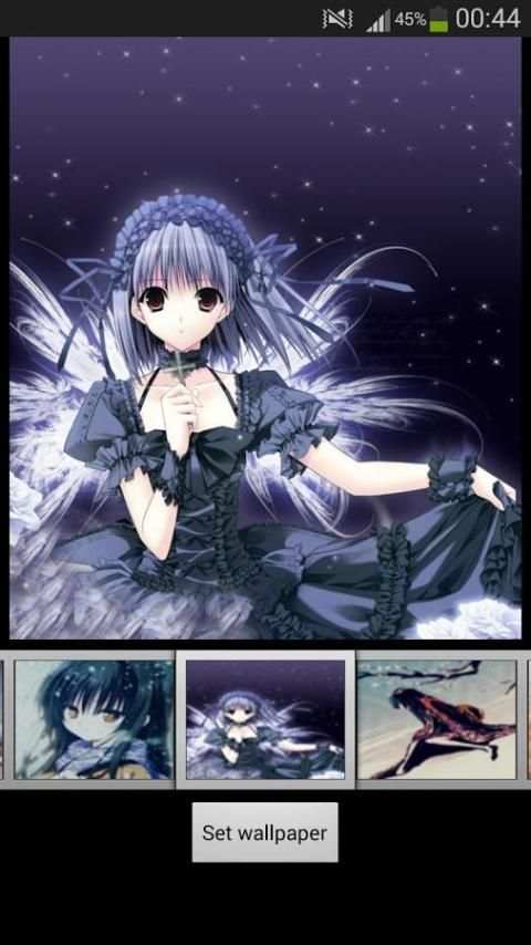 Anime girls wallpapers स्क्रीनशॉट 4
