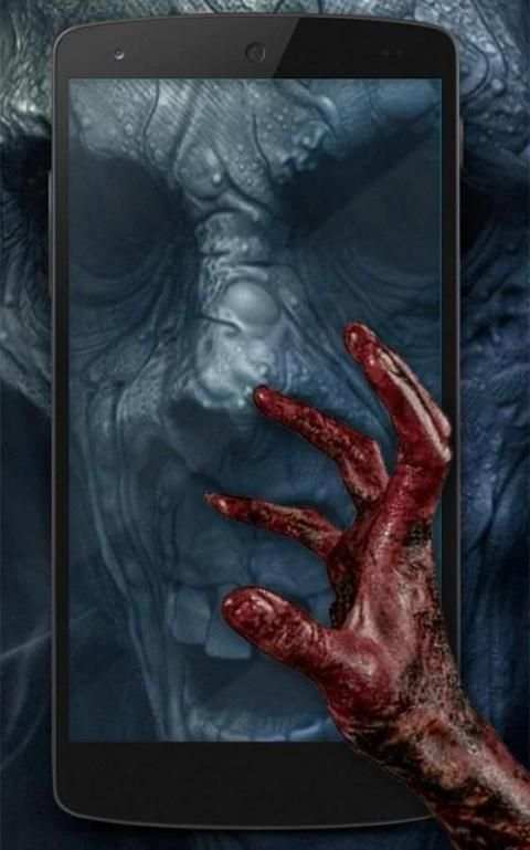 Zombie Live Wallpaper 1 تصوير الشاشة