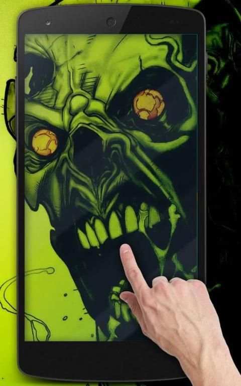 Zombie Live Wallpaper 3 تصوير الشاشة