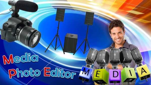 Media Photo Frame - Press Conference Photo Editor screenshot 1