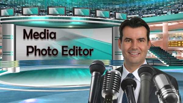 Media Photo Frame - Press Conference Photo Editor 3 تصوير الشاشة
