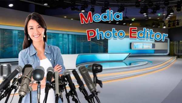 Media Photo Frame - Press Conference Photo Editor 4 تصوير الشاشة