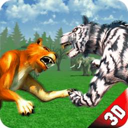 Big Cat Fighting Simulator 2018: Angry Wild Beasts